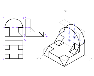 control b1 axonometrico