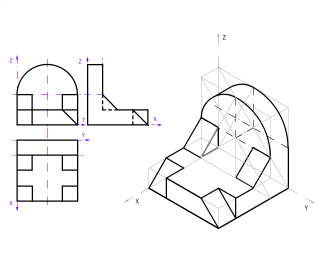 Examen Axonométrico Óscar Sánchez Lara
