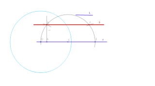 Paralela por un punto exterior