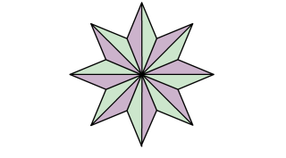 polígono estrellado