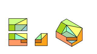 Solido isometrico partiendo de tres vistas