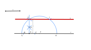 1.3 Paralela a una distancia determinada