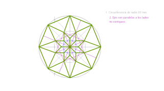 7. Prácticas de compás, escuadra y cartabón (cru. cat. Burgos). 