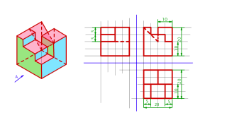 Representación de vistas y acotación