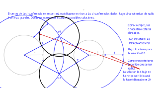 BACH2-2.2 Circunferencias tangentes exteriores.