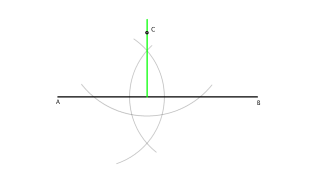 Prependicular que pasi per un punt exterior